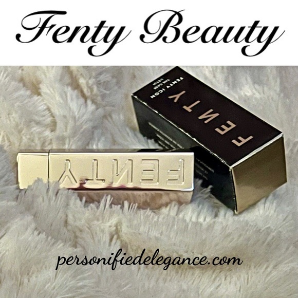 NEW Fenty Beauty Icon The Case Refillable Lipstick Case Metallic Nude - Picture 16 of 16